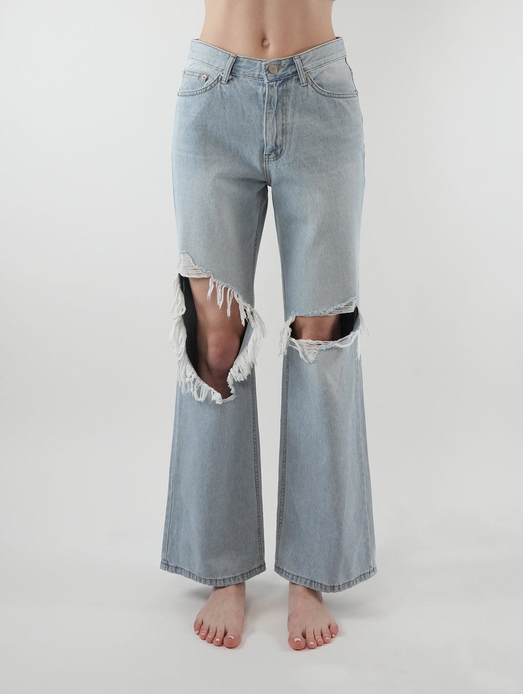 Selfie Destroyed Loosefit Denim