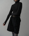 Corduroy Winter Bermuda Pants