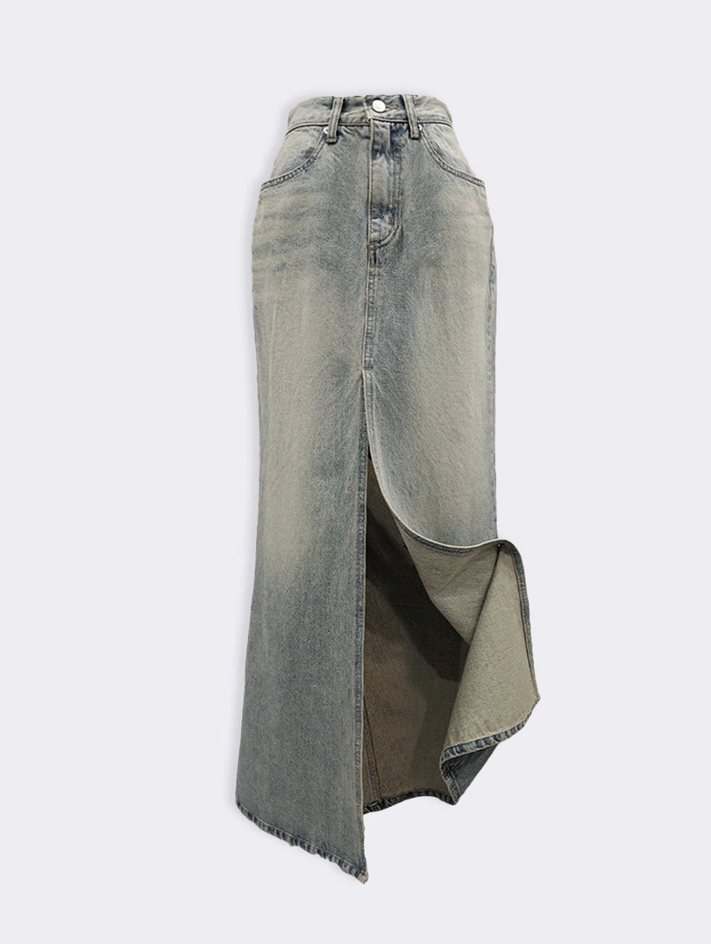 Luce Front Slit Skirt